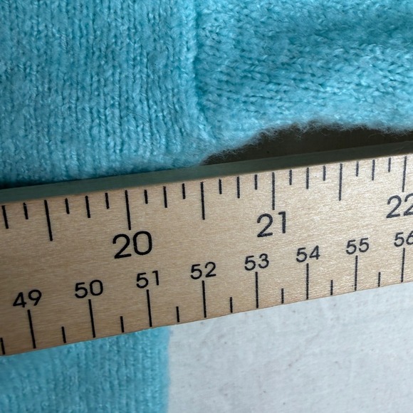 Talbots V-neck Grandpa Button‎ Down Cardigan size XS Blue - Picture 7 of 8